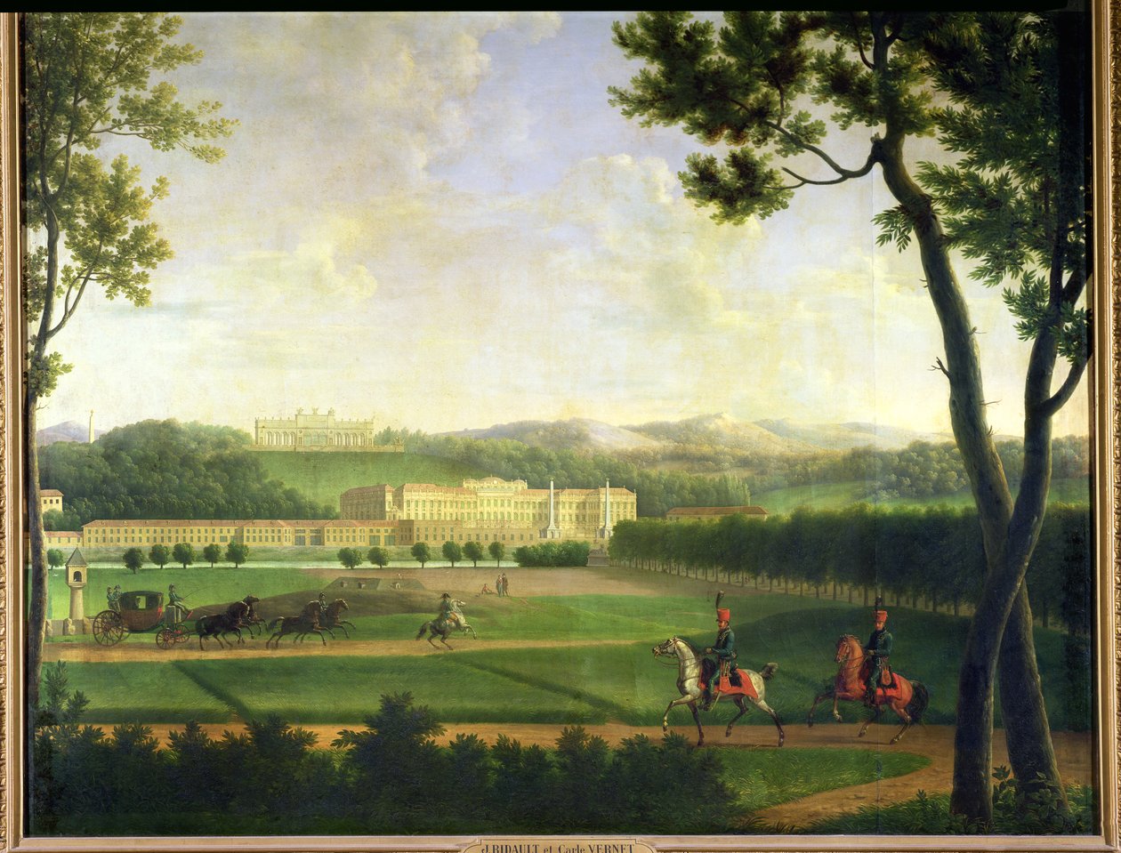 Castle Schonbrunn，1810 作者 让·约瑟夫·泽维尔·比奥尔德