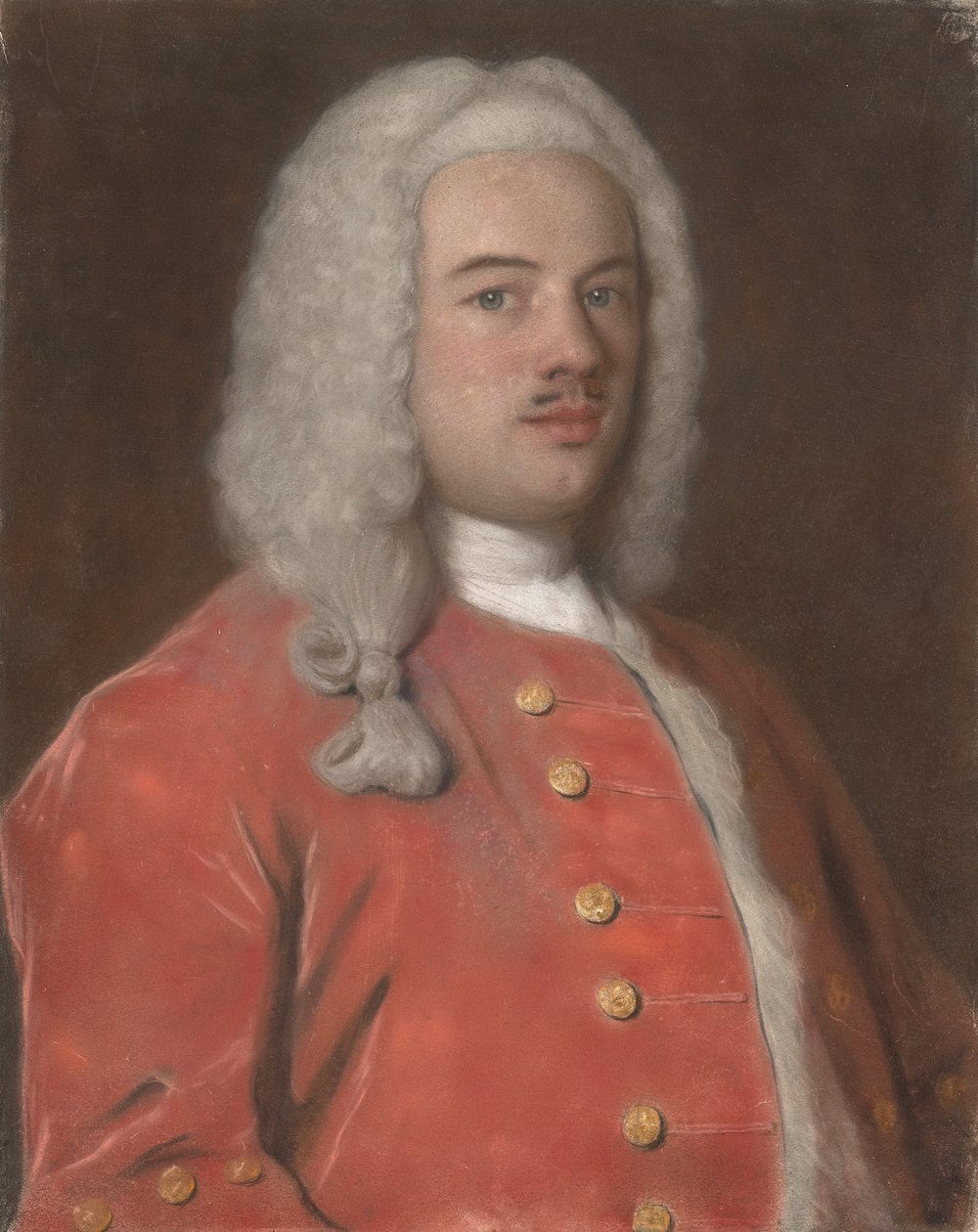 Cornelis Calkoen的肖像 作者 让·埃蒂安·利奥塔