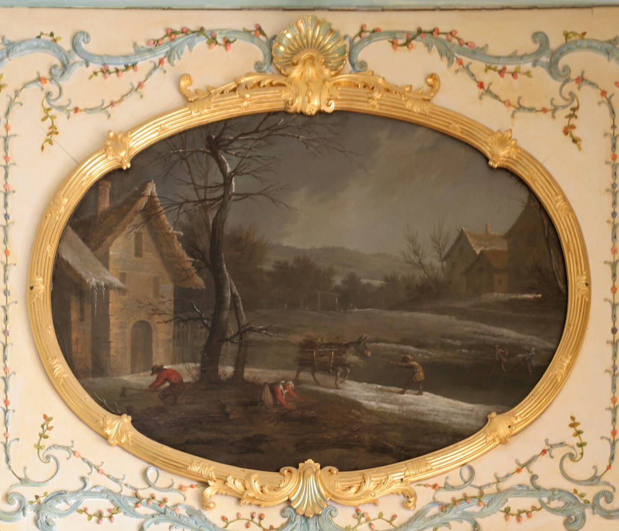 冬天或Fagotage 作者 让·巴蒂斯特·奥德里（Jean Baptiste Oudry）