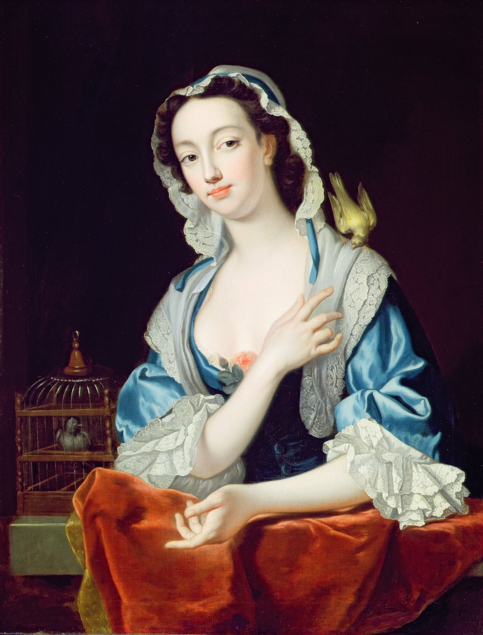 Peg Woffington的肖像（1718-60） 作者 让·巴蒂斯特·范·卢
