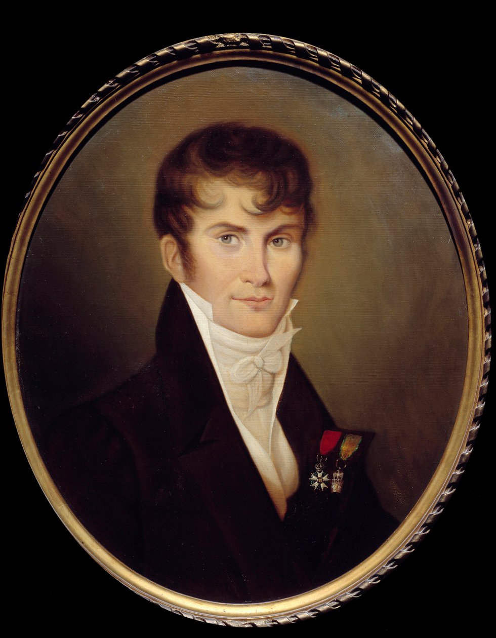 Portrait of Claude Francis, Baron de Meneval (1778-1850) secretary of Napoleon Bonaparte. Painting by Jean Baptiste Isabey (1767-1855) 作者 让-巴蒂斯特·伊萨贝