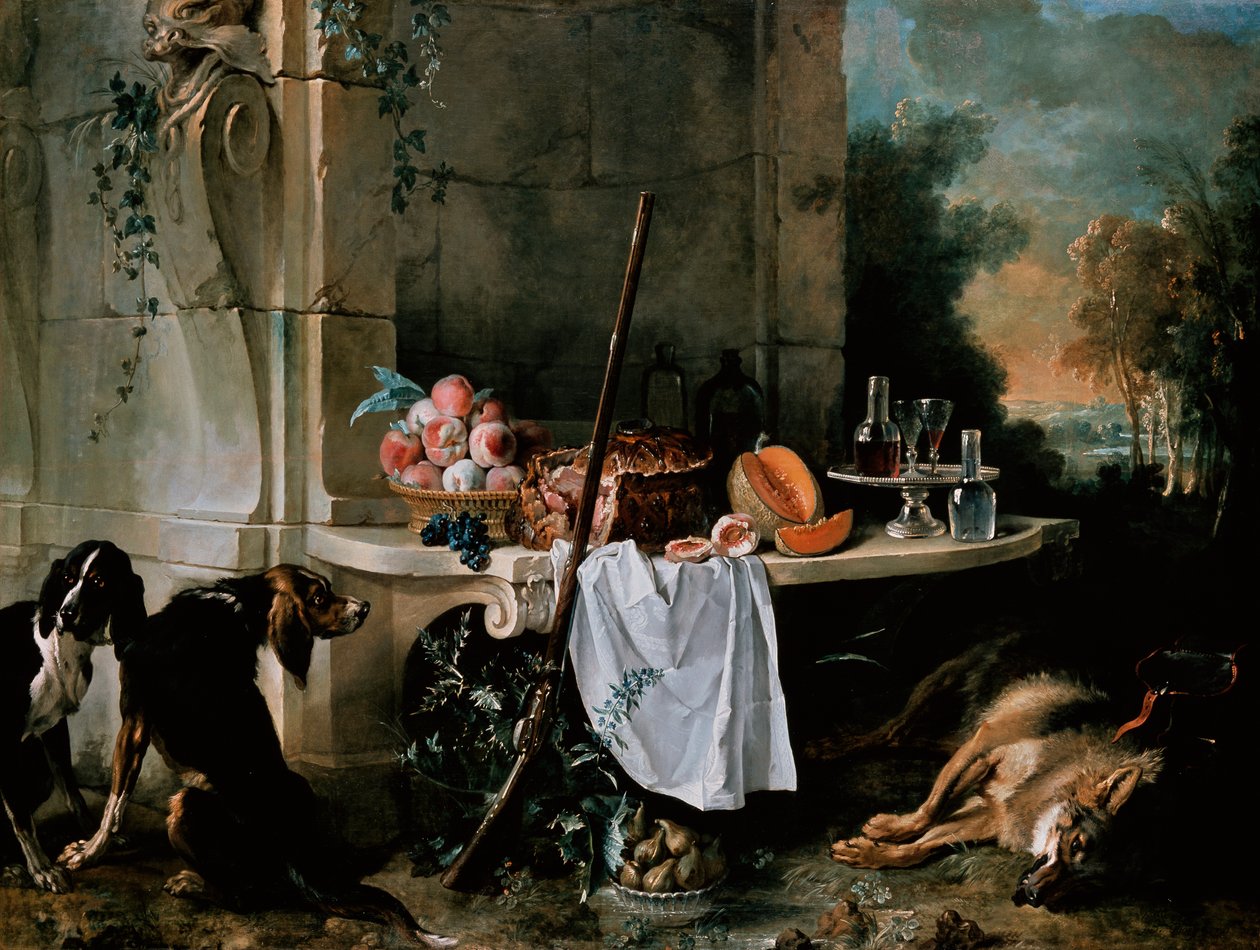 死狼 作者 让·巴蒂斯特·奥德里（Jean Baptiste Oudry）