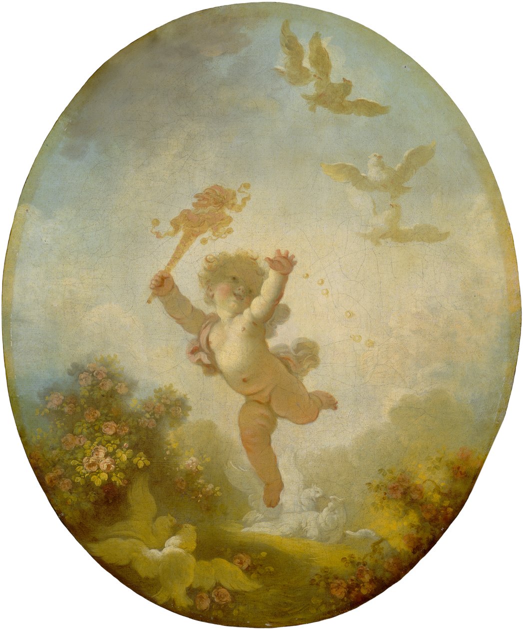 喜欢愚蠢，c.1773-76 作者 让·奥诺雷·弗拉戈纳尔