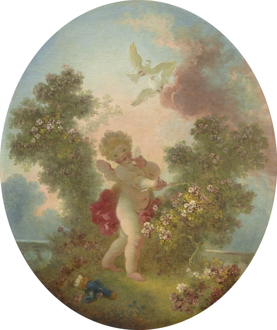 爱哨兵，c.1773-76 作者 让·奥诺雷·弗拉戈纳尔
