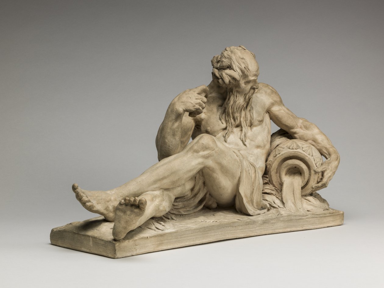 河神，1755年（兵马俑） 作者 让·雅克·卡菲里（Jean Jacques Caffieri）