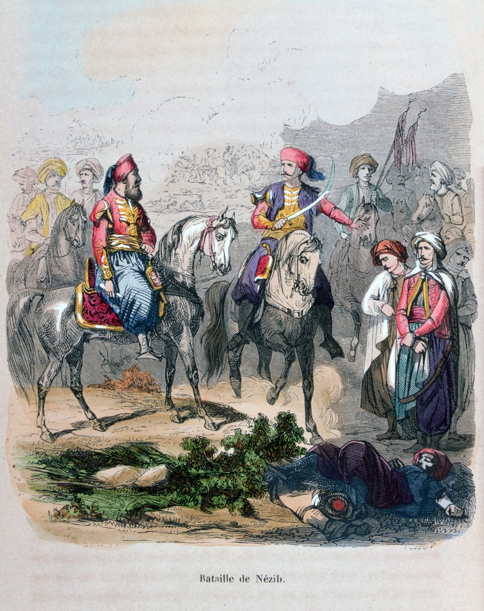 内齐布战役，1839年，1847年 作者 让·阿道夫·博斯