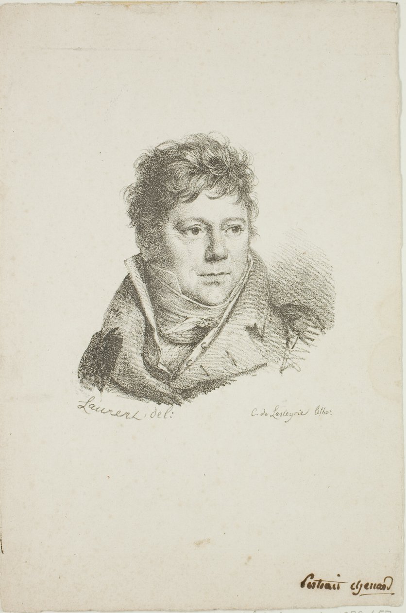 切纳尔肖像 作者 让·安托万·洛朗（Jean Antoine Laurent）