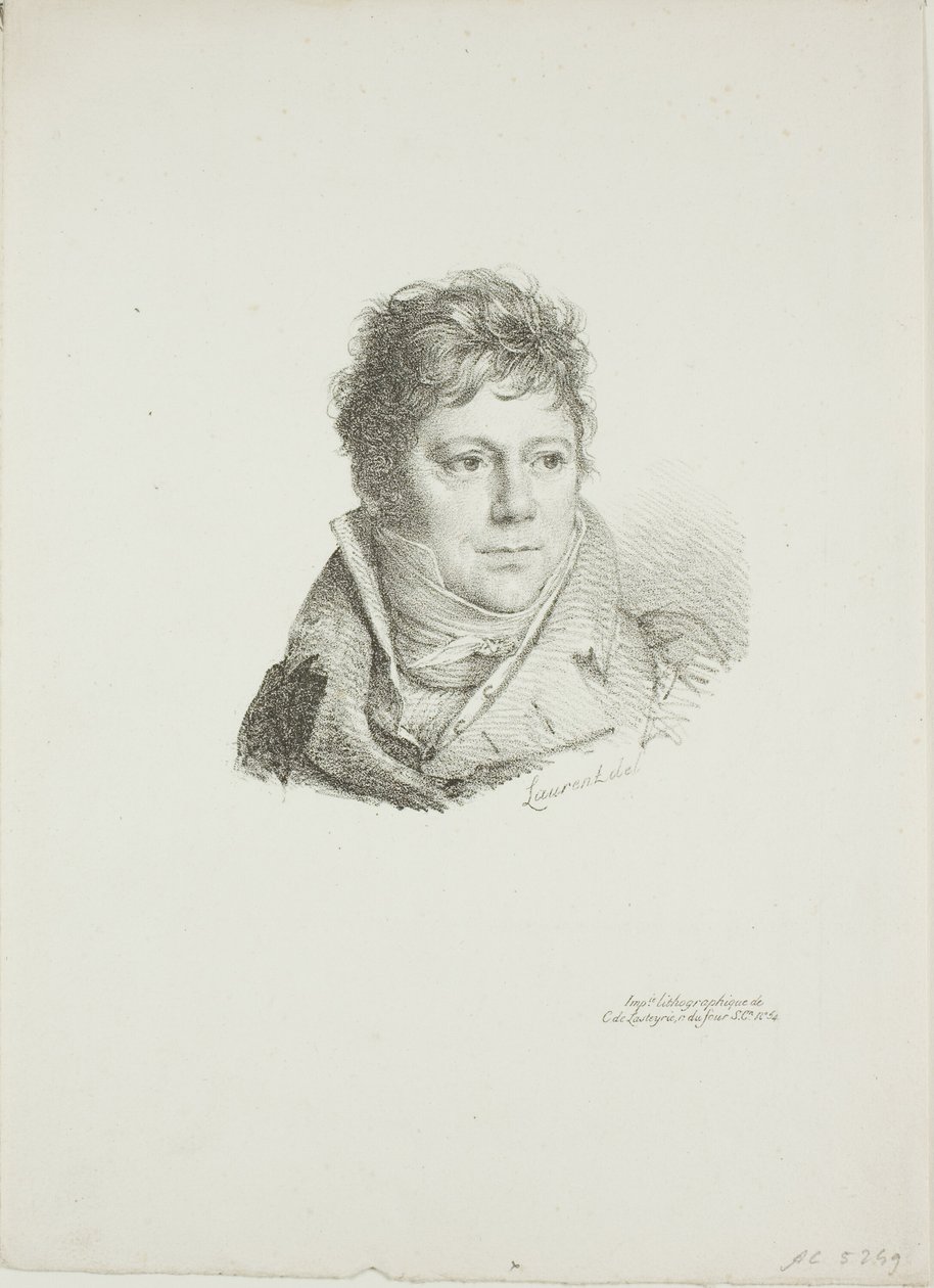 切纳尔肖像 作者 让·安托万·洛朗（Jean Antoine Laurent）