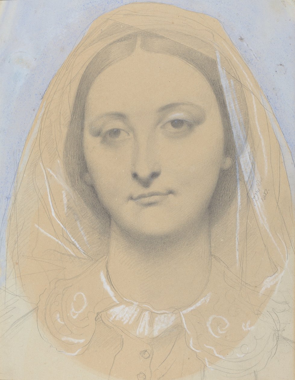 Mary de Borderieux小姐（？） 作者 让·奥古斯特·多米尼克·英格里斯