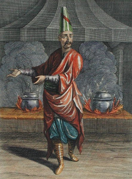 Beulouk-Bachi，板块11，来自 "Recueil de Cent Estampes representant differentes Nations du Levant tirees sur les Tableaux Peints d