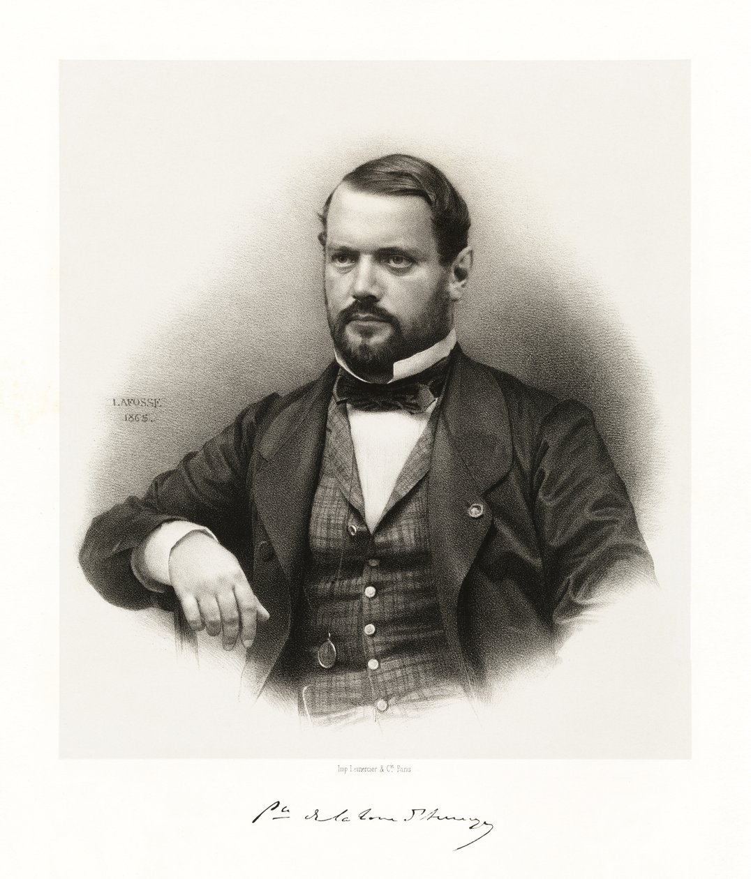 Godefroy Henry Bernard Alphonse The Tower DAuvergne，1865-66 作者 让·巴蒂斯特·阿道夫·拉福斯