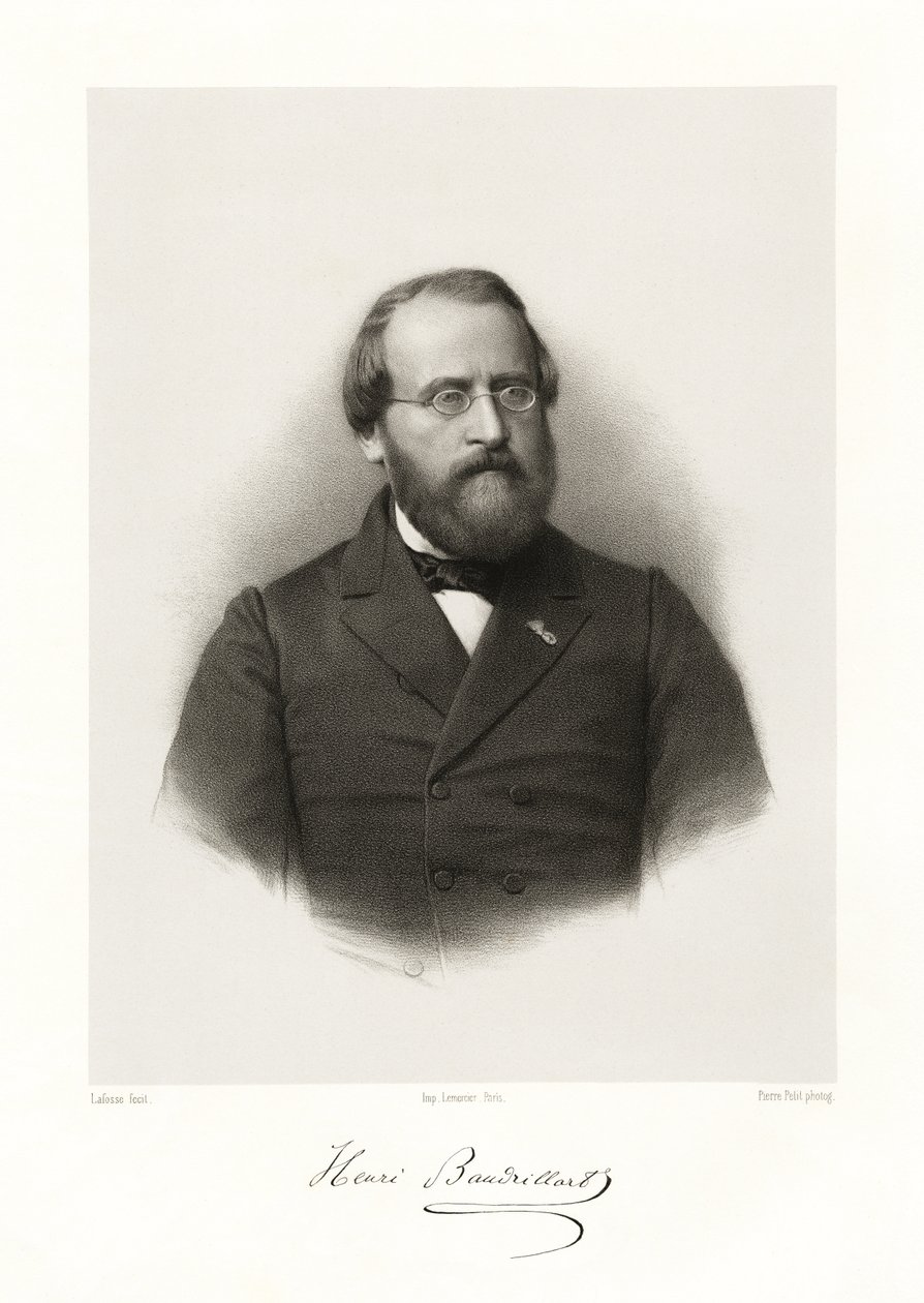 HenriJosephLéonBaudrillart，1865-66 作者 让·巴蒂斯特·阿道夫·拉福斯
