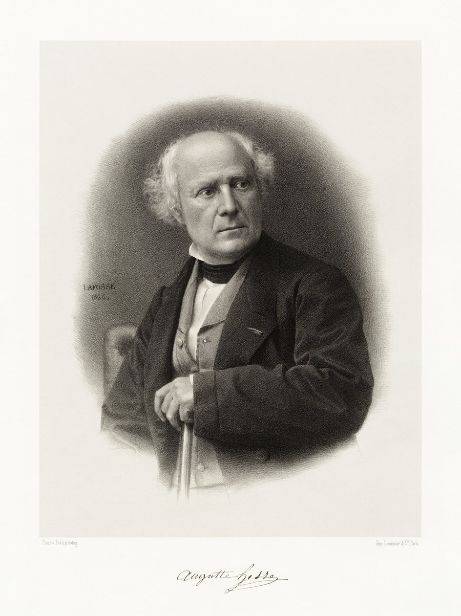 Nicolas Auguste Hesse，1865-66 作者 让·巴蒂斯特·阿道夫·拉福斯