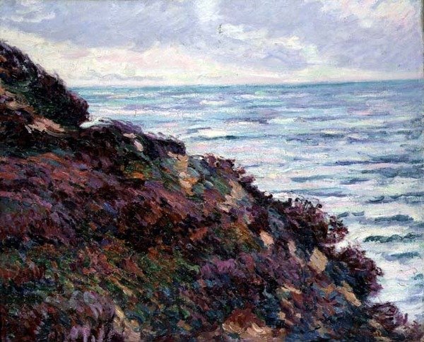 海洋景观（布面油画） 作者 让·巴蒂斯特·阿曼德·纪尧姆