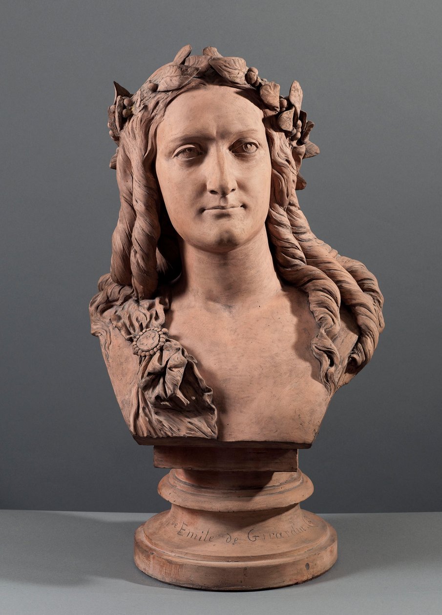 Delphine Gay的半身像（1804-55） 作者 让·巴蒂斯特·奥古斯特·克莱辛格