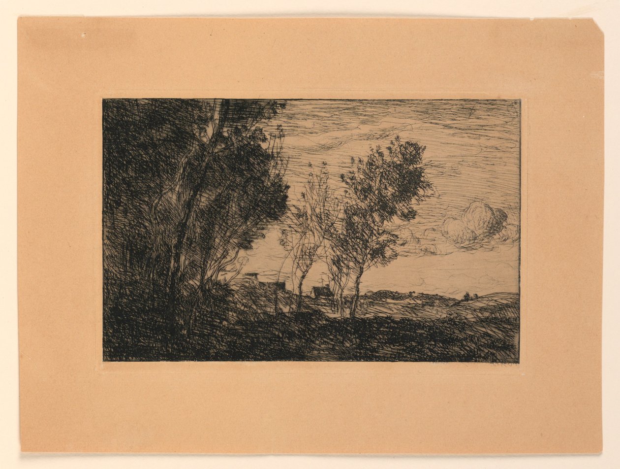 Dans les dunes: Souvenir du bois de la Haye（《沙丘中：豪格森林纪念册） 作者 让·巴蒂斯特·卡米尔·科罗