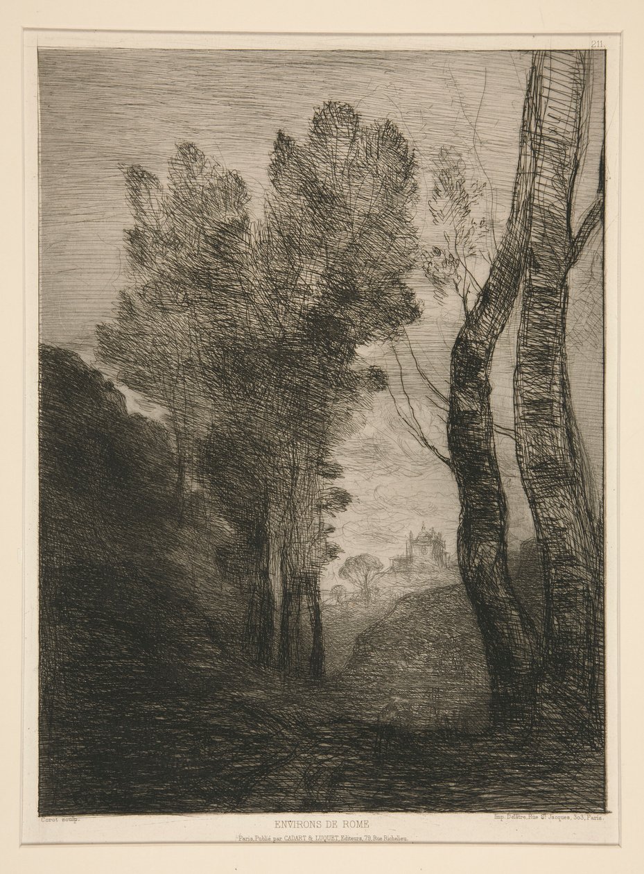 Environs de Rome（罗马附近） 作者 让·巴蒂斯特·卡米尔·科罗