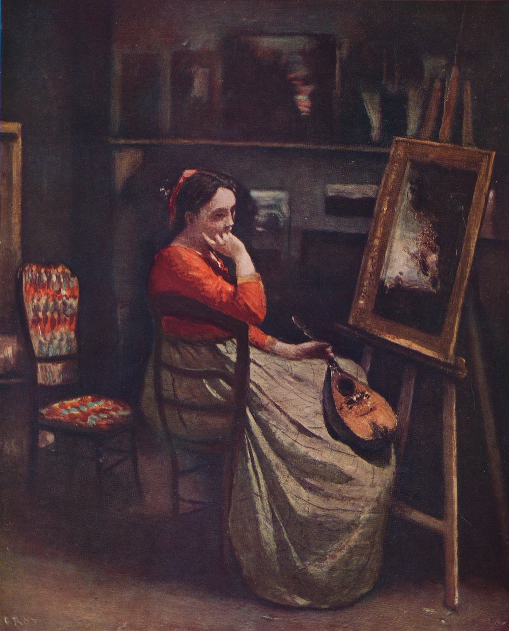 哥罗德晚期，c1865，1939年 作者 让·巴蒂斯特·卡米尔·科罗