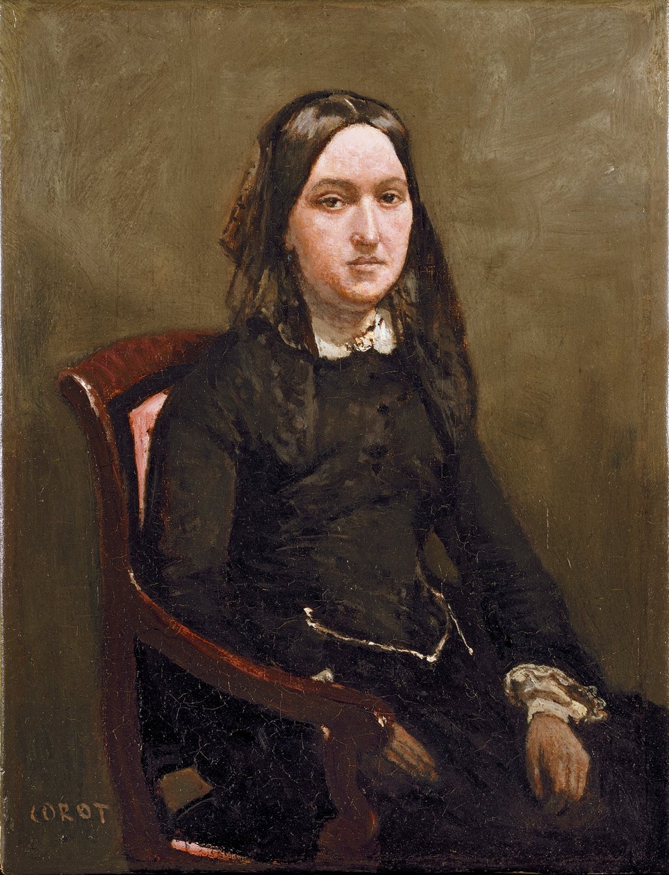 Bison女士, 1852年 作者 让·巴蒂斯特·卡米尔·科罗