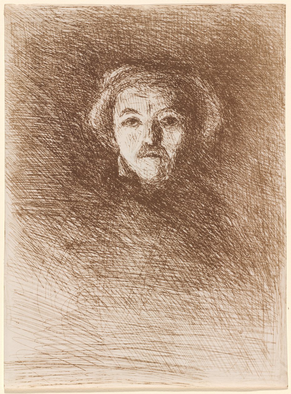 自画像 (Corot par lui-me) 作者 让·巴蒂斯特·卡米尔·科罗