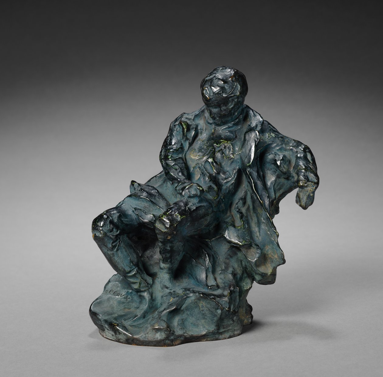 拿破仑在圣海伦娜上，c。 1860-1870年。 作者 让·巴蒂斯特·卡尔佩