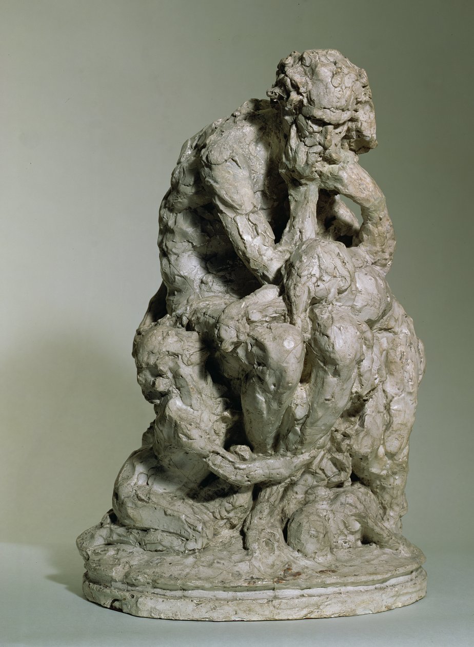 Ugolino和他的儿子（石膏）（另见197136和234151） 作者 让·巴蒂斯特·卡尔佩