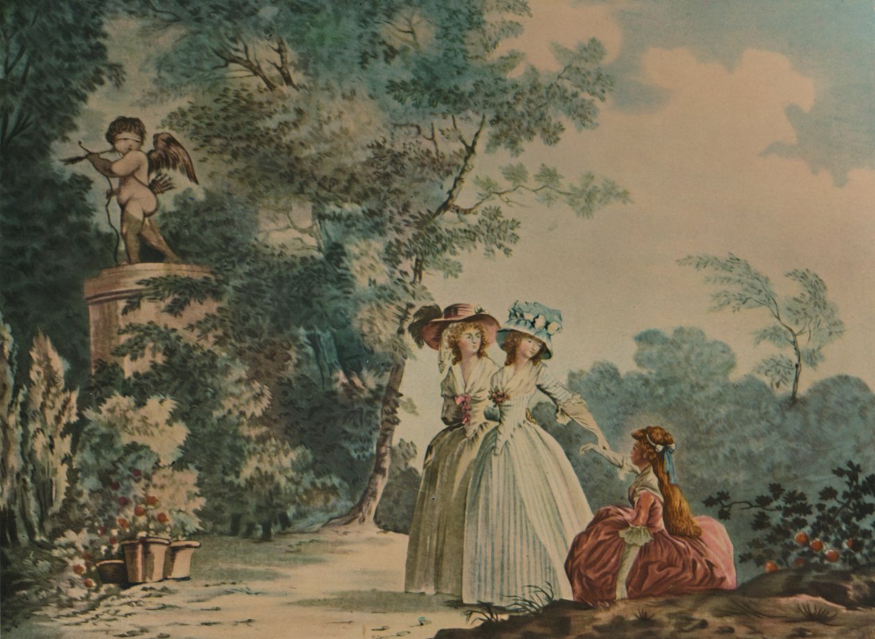 The Three Sisters In The Parc De Saint-Cloud