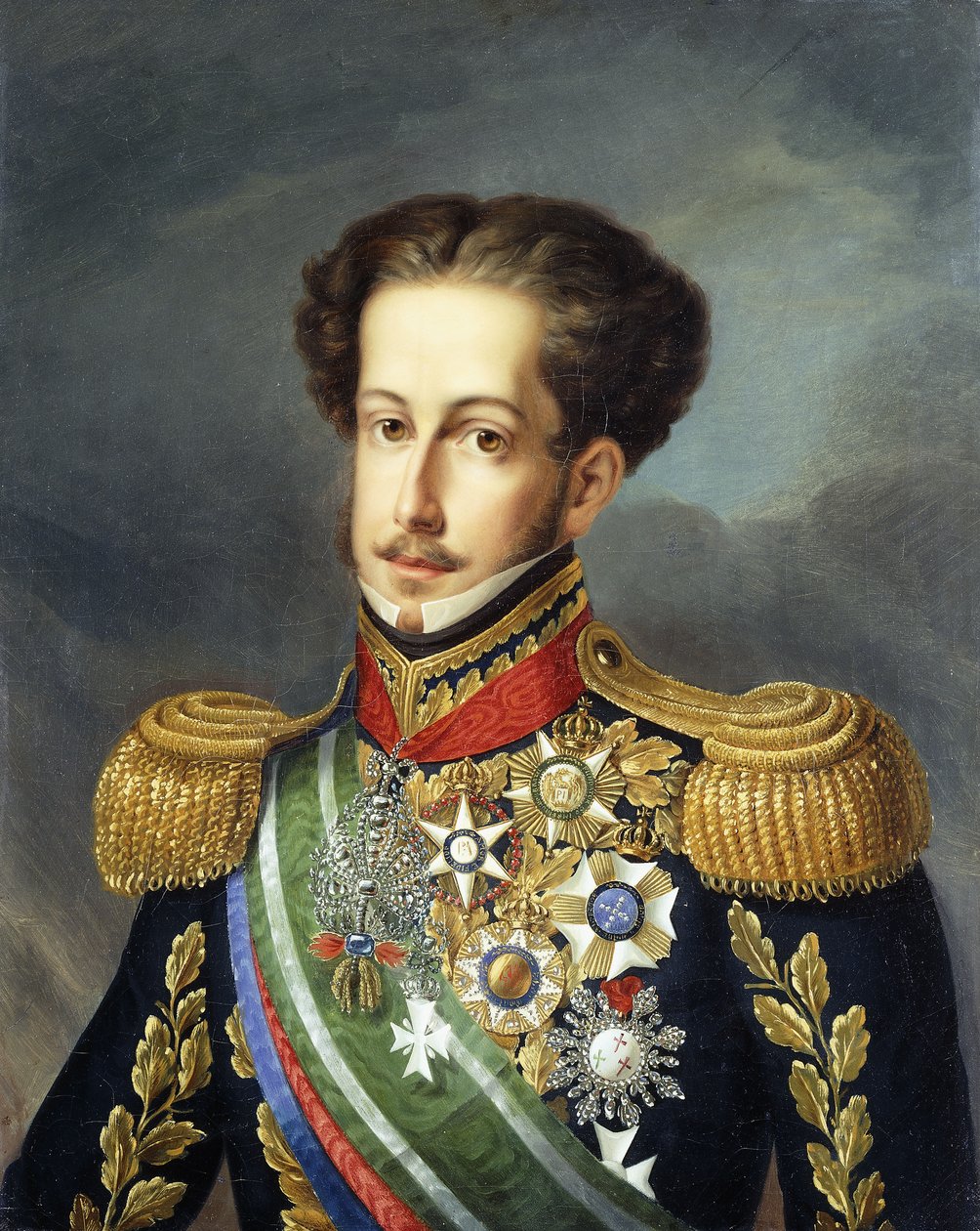 唐·佩德罗（Dom Pedro I），巴西皇帝，约1816年 作者 让·巴蒂斯特·德布雷特