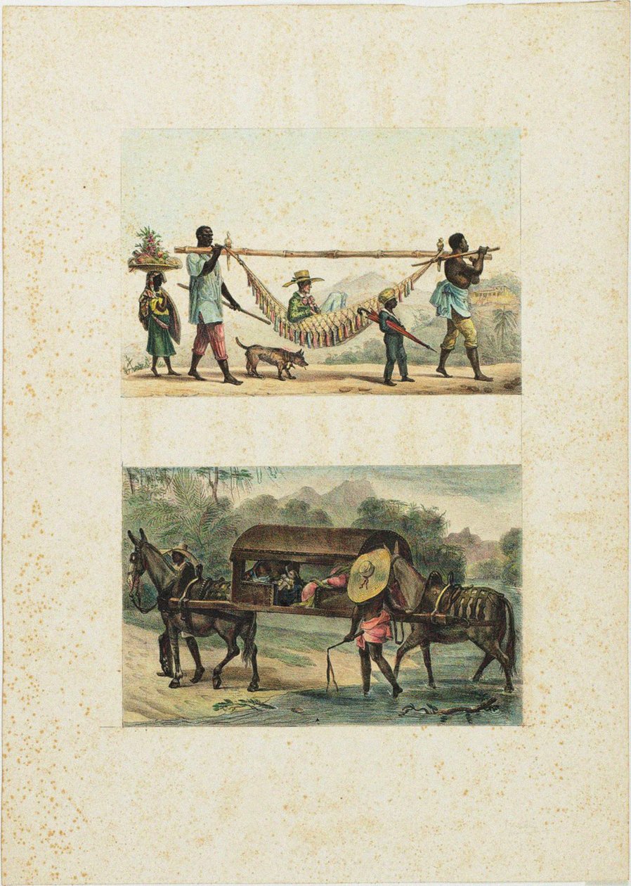 1835年回到教堂所有者的城市。 作者 让·巴蒂斯特·德布雷特