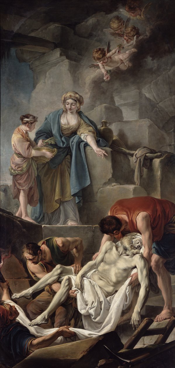 圣安德鲁的葬礼，1760年 作者 让·巴蒂斯特（Jean Baptiste Deshays de Colleville）