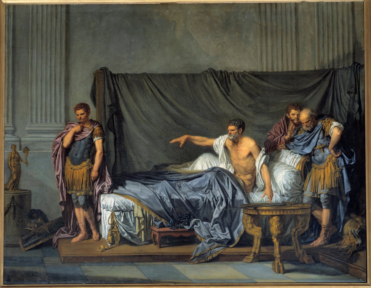 严厉皇帝 (Septimius Severus 作者 让·巴蒂斯特·格鲁兹