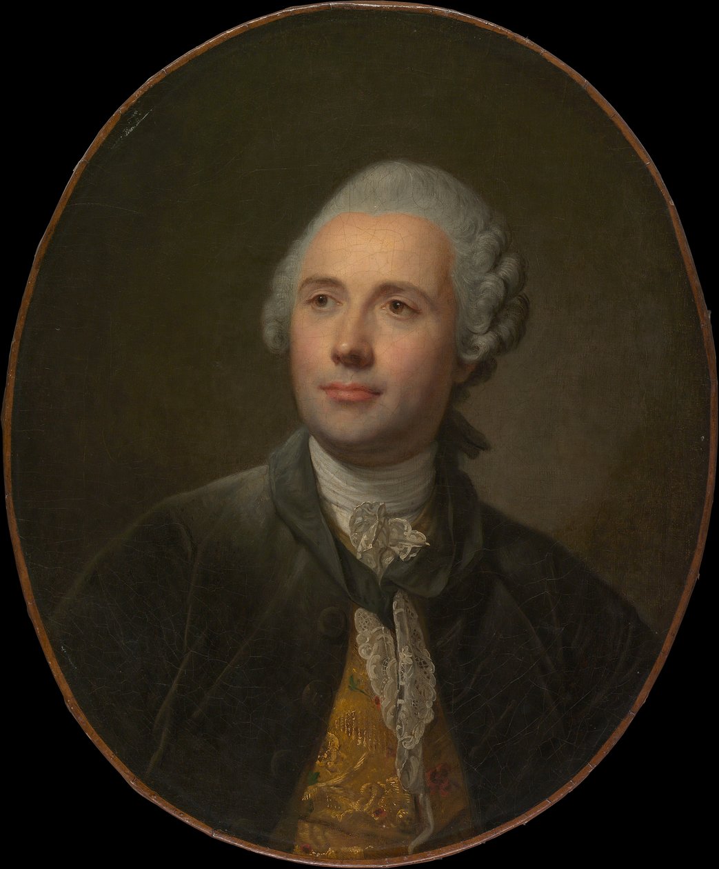 让·雅克·卡菲里（Jean JacquesCaffiéri）1725-1792，ca。 1765年。 作者 让·巴蒂斯特·格鲁兹