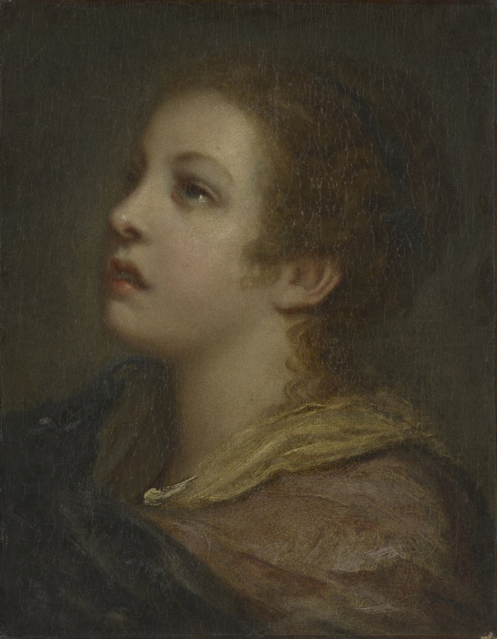 Mademoiselle Greuze 作者 让·巴蒂斯特·格鲁兹