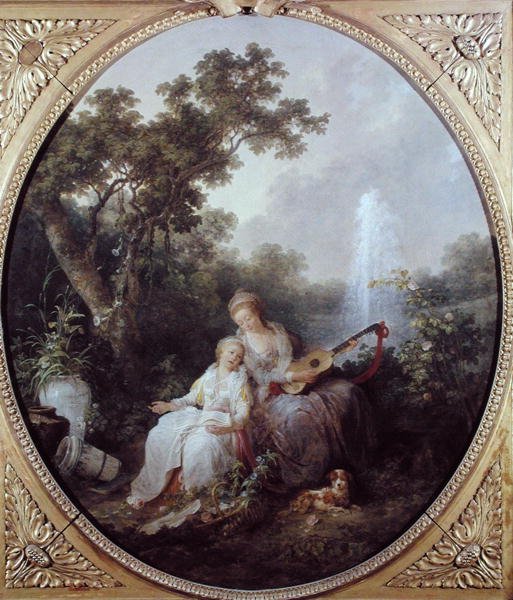 音乐，1781年 作者 让·巴蒂斯特·希勒（Jean Baptiste Hilair）