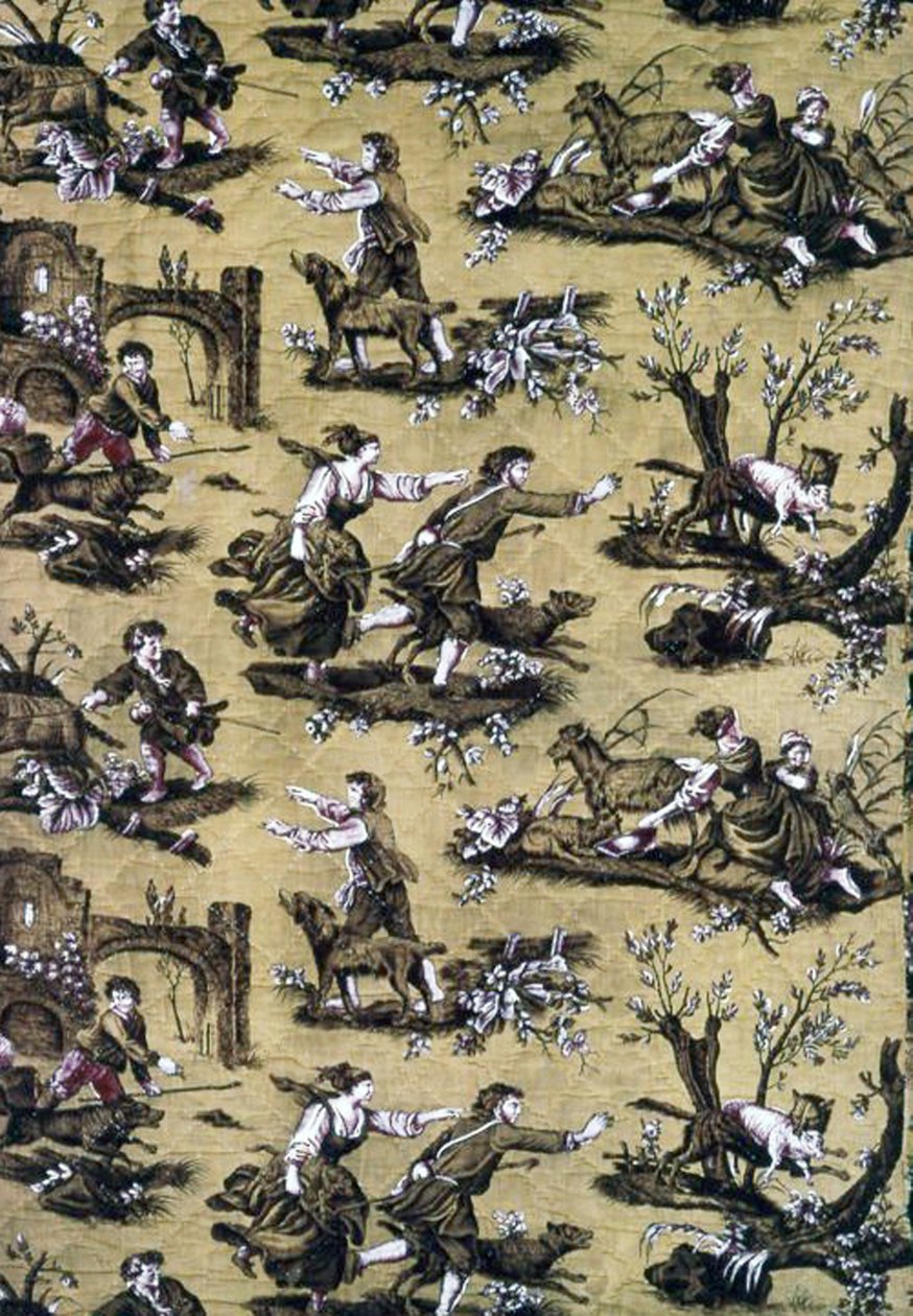 Au Loup！(家具织物） 作者 让·巴蒂斯特·休特