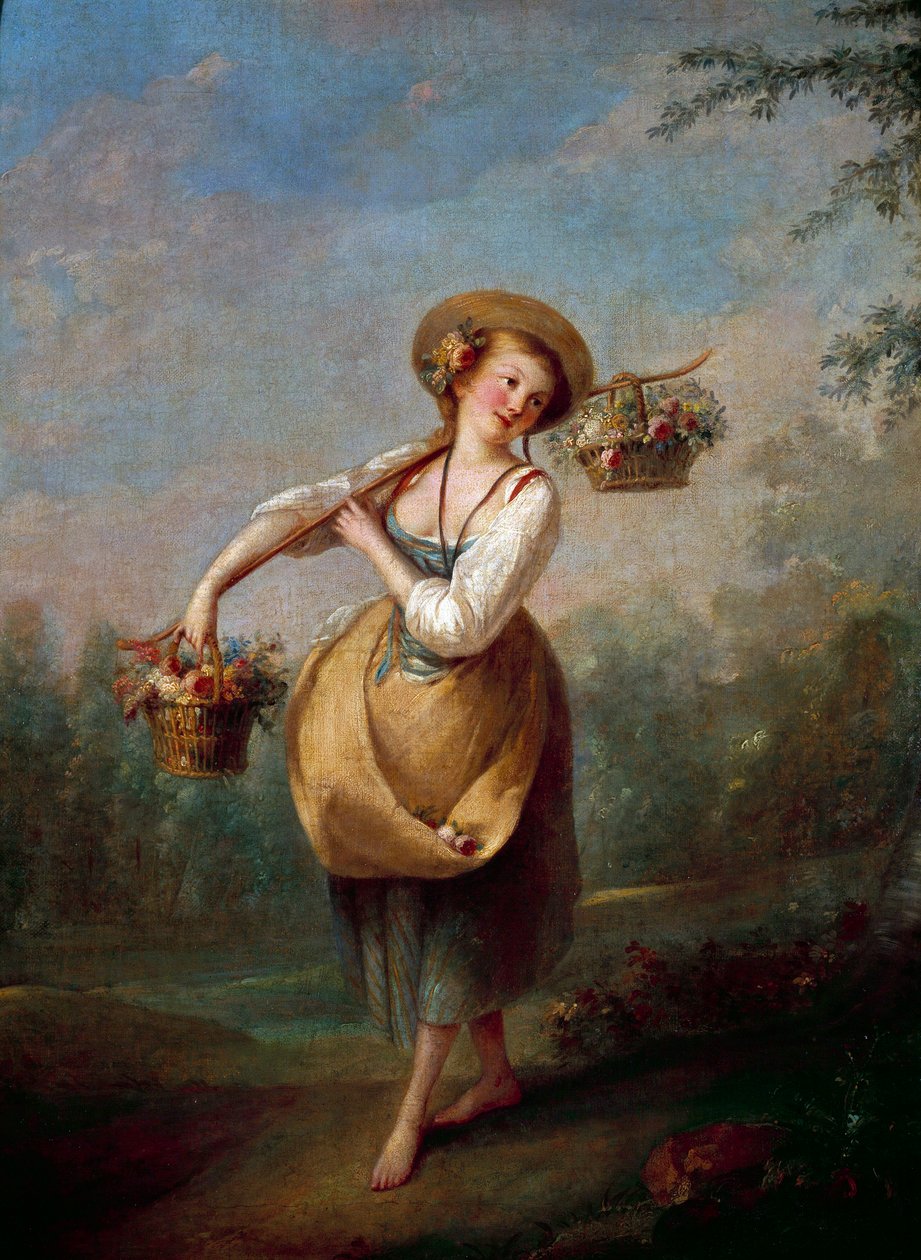 Jean Baptiste Huet (1745-1811) 的 Ibex 绘画 18 世纪巴黎，Musee Cognacq Jay 作者 让·巴蒂斯特·休特