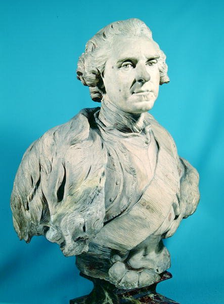 莫里斯的半身像（1696-1750）萨克森的伯爵 作者 让·巴蒂斯特二世·莱莫恩