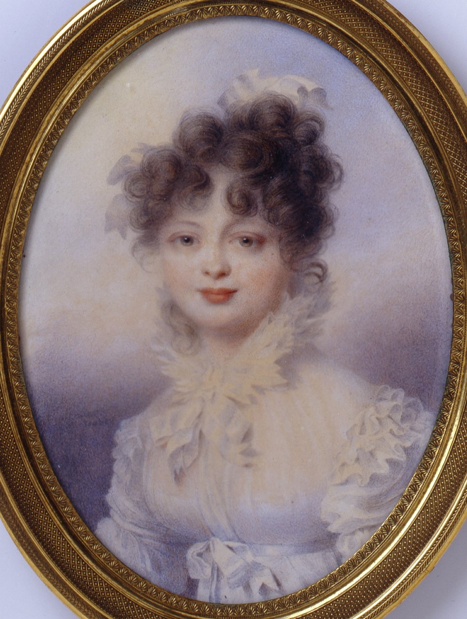 俄罗斯大公爵夫人凯瑟琳·帕夫洛夫娜1788-1819年，符腾堡女王 作者 让-巴蒂斯特·伊萨贝