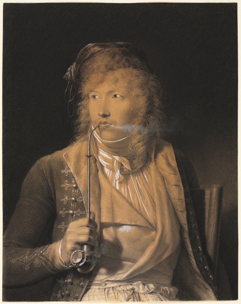 雅克·卢克斯·巴比耶·瓦尔博讷（Jacques Luc Barbier-Valbonne），1796年。 作者 让-巴蒂斯特·伊萨贝