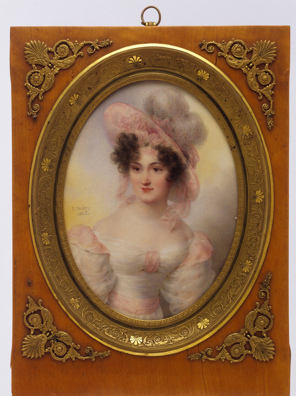 鲁弗斯-总理奥古斯塔-坦普尔-帕尔默夫人，1807-1840，1828。 作者 让-巴蒂斯特·伊萨贝