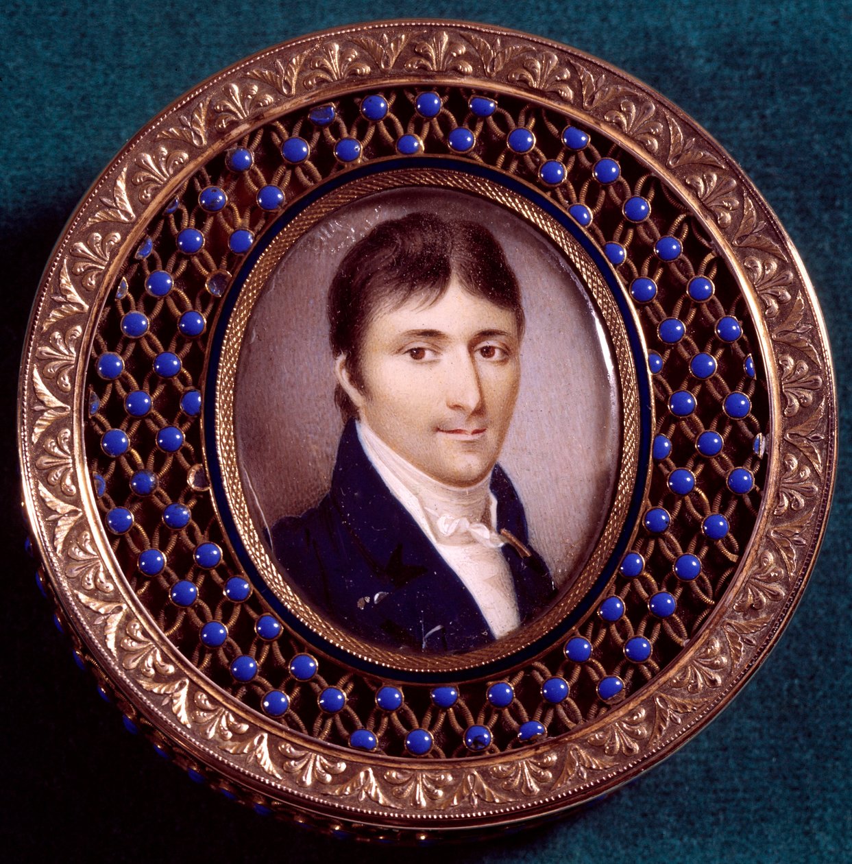 吕西安·波拿巴 (1775-1840) 的肖像 让·巴蒂斯特·伊萨贝 (Jean Baptiste Isabey) 的画作 (1767-1855) 作者 让-巴蒂斯特·伊萨贝
