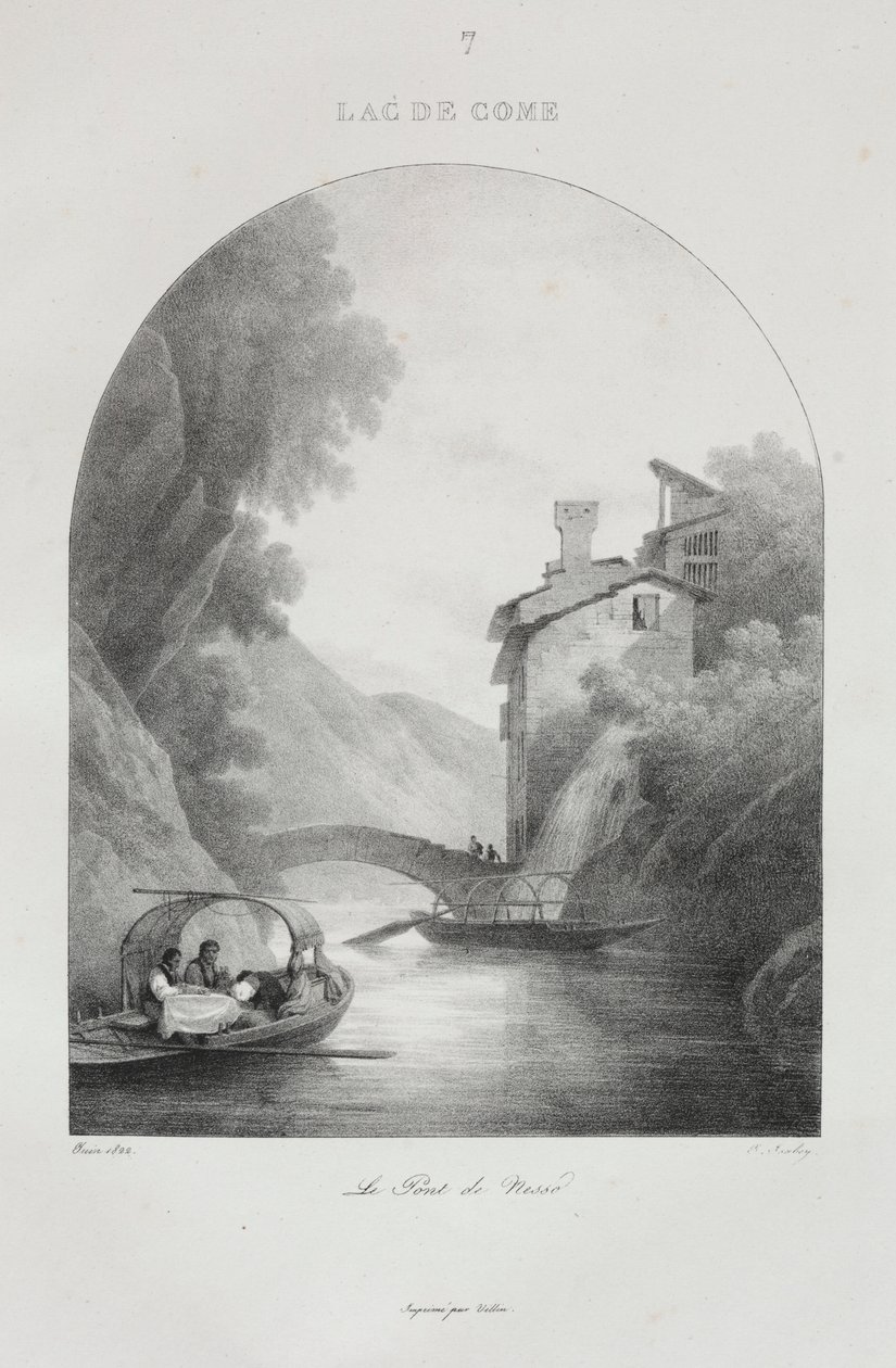 1832年，1833年前往意大利。 作者 让-巴蒂斯特·伊萨贝