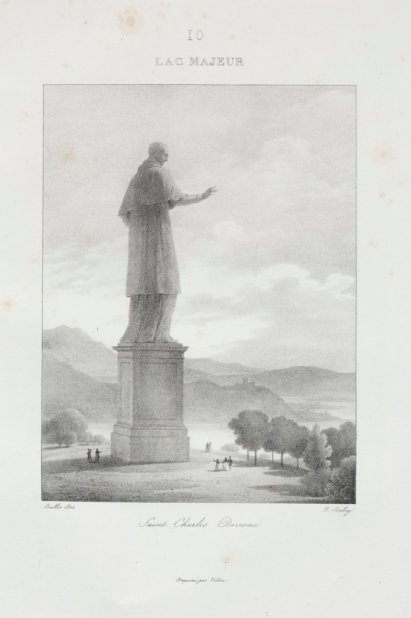 1832年，1833年前往意大利。 作者 让-巴蒂斯特·伊萨贝