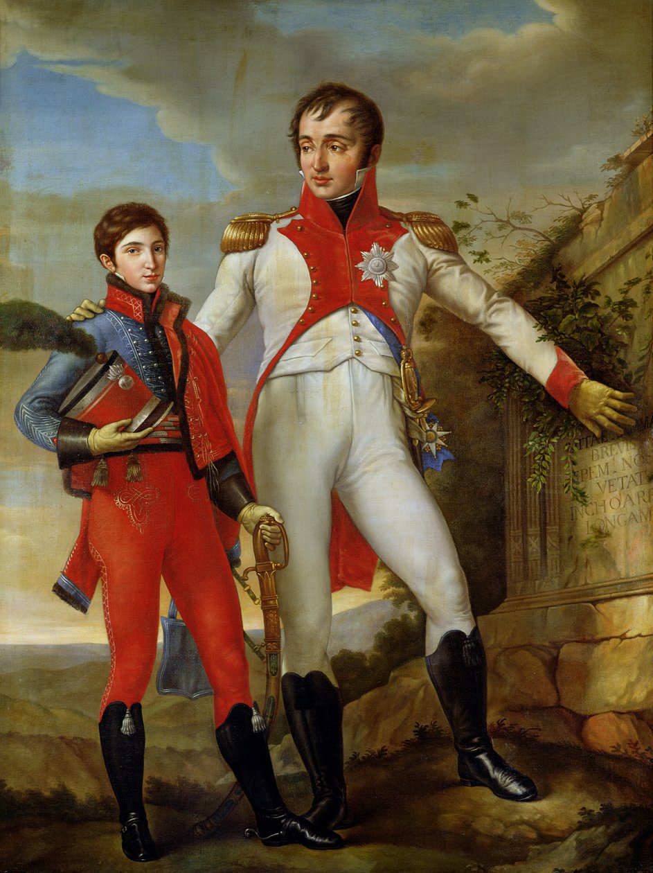Louis Bonaparte（1778-1846）荷兰国王和路易拿破仑（1804-31）荷兰王储，1980年 作者 让·巴蒂斯特·约瑟夫·维卡
