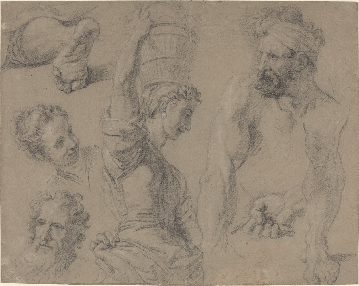 神奇的吃鱼的研究（？） 作者 让·巴蒂斯特（Jean Baptiste Jouvenet）