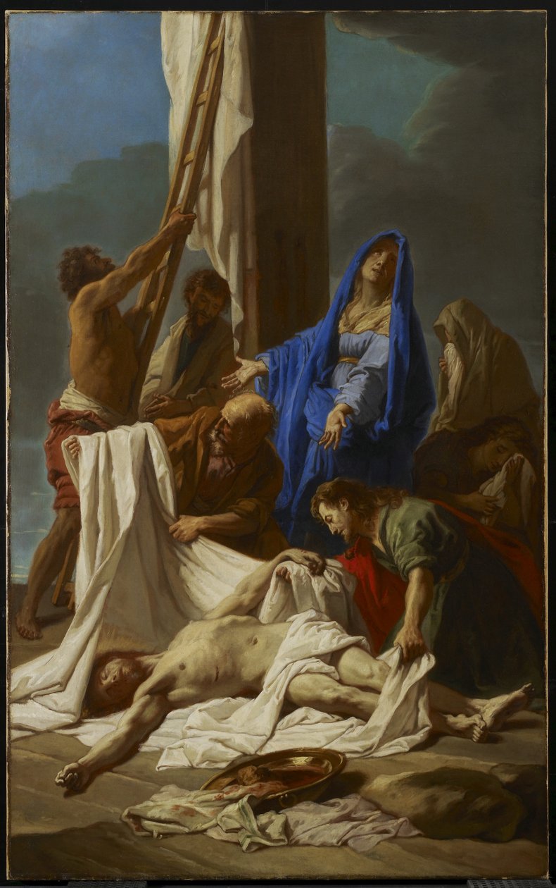 哀悼，c.1704 作者 让·巴蒂斯特（Jean Baptiste Jouvenet）