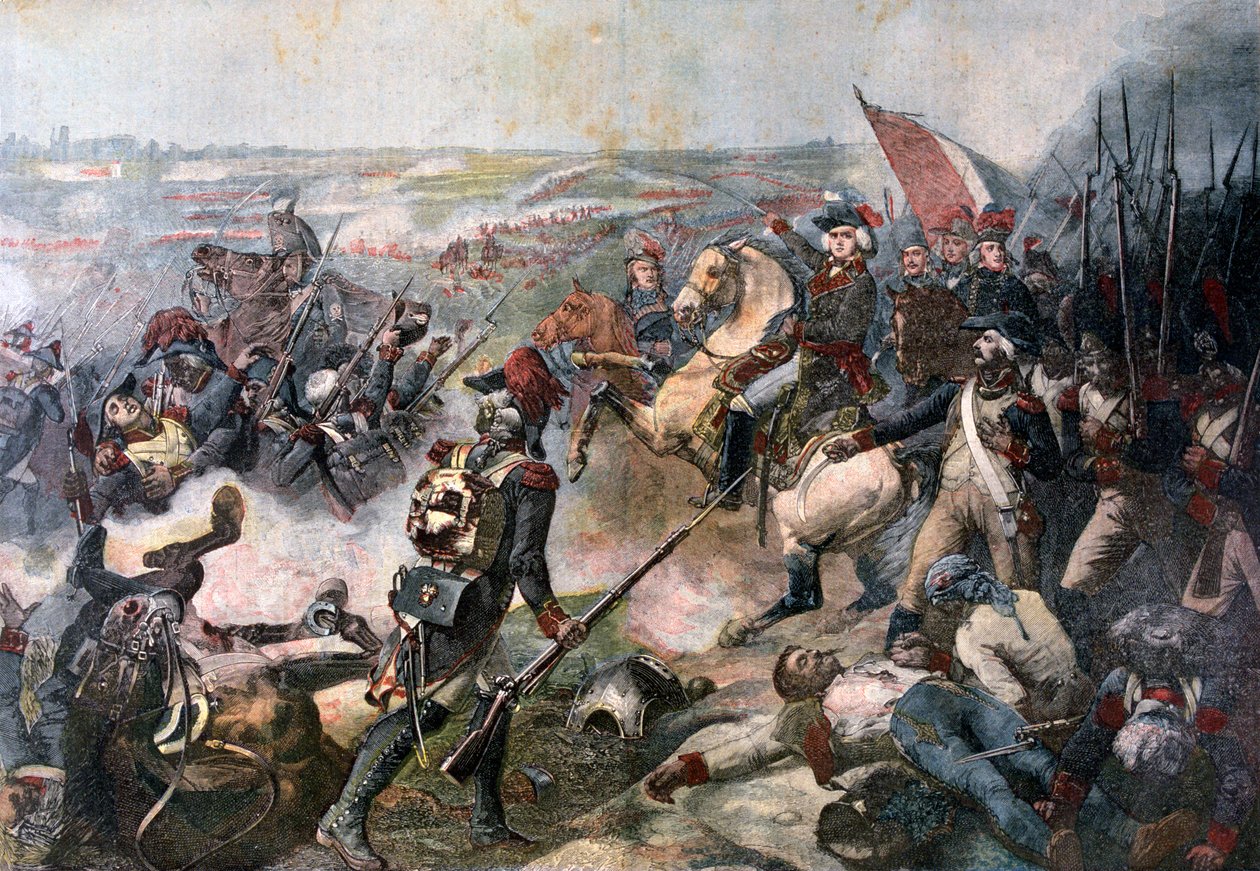 1794年6月26日，1892年，弗劳洛斯战役 作者 让·巴蒂斯特·毛泽西