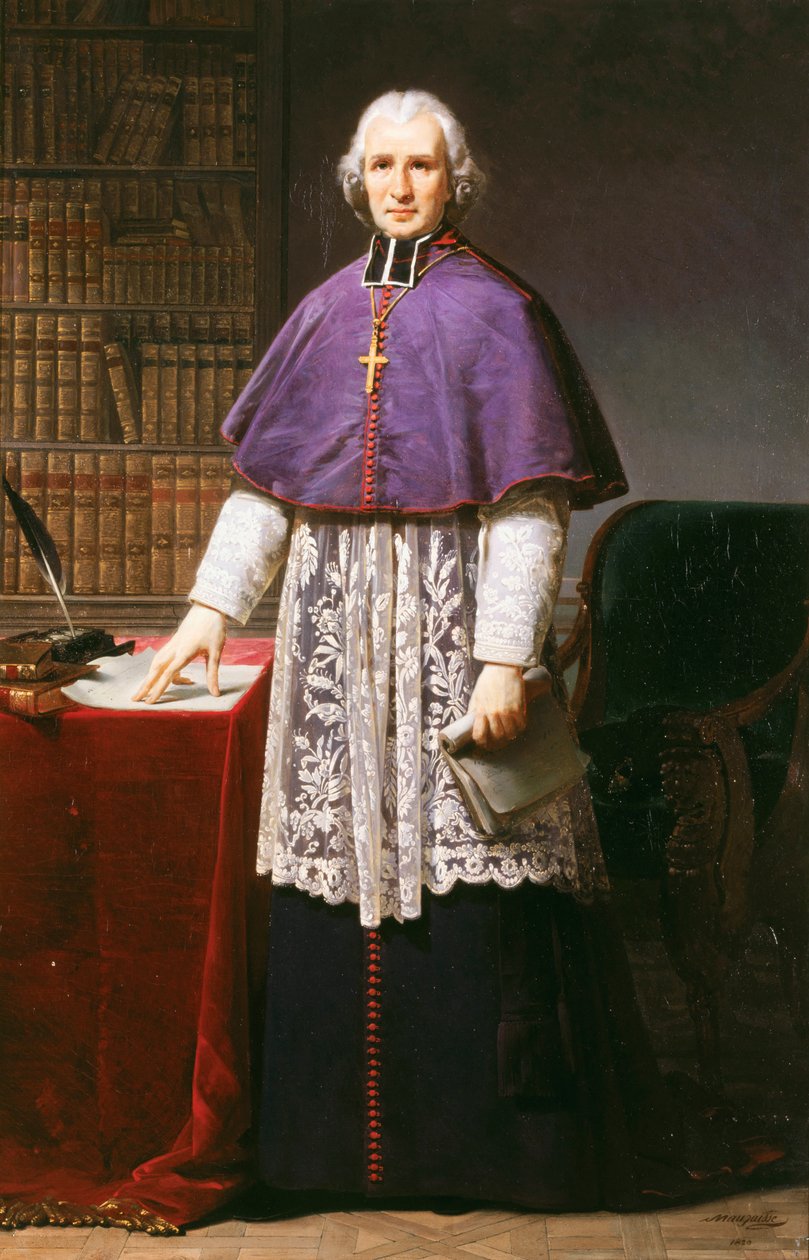 Henri Grégoire 1750-1831年的肖像，1820年。 作者 让·巴蒂斯特·毛泽西