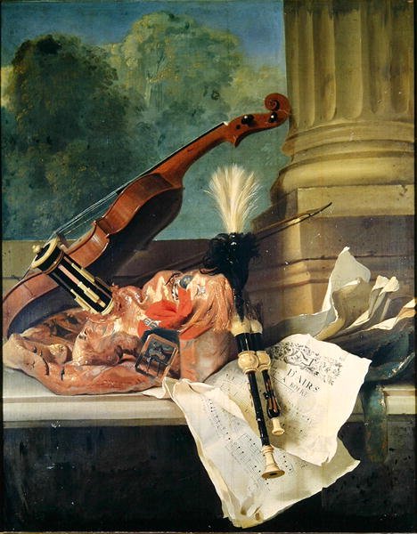音乐的属性 作者 让·巴蒂斯特·奥德里（Jean Baptiste Oudry）