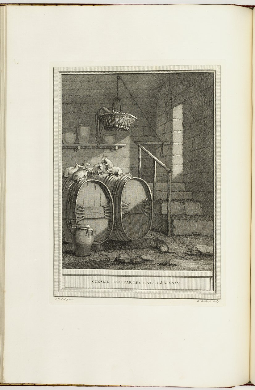 诗歌寓言选 作者 让·巴蒂斯特·奥德里（Jean Baptiste Oudry）